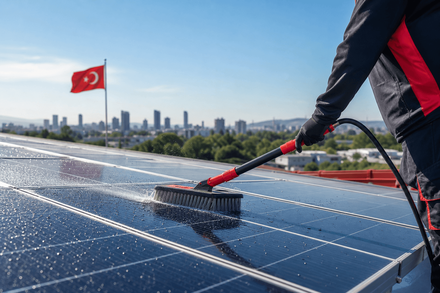 Panel Yıkama & Temizlik
