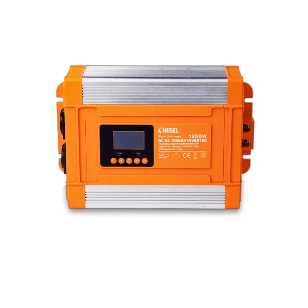 HEGEL 1200W 12V Ekranlı Tam Sinüs İnverter